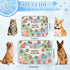 imiBBWQu Summer 27" 22" Dog Cooling Mat Happy Easter Pet Ice Pad Mat Washable Pet Cold Pad Bed Cooling System Tough Dog