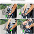 Hamiledyi Folding Bike Basket - Lift-Off Front Bike Basket with Handles, Easy Installation Rear Cargo Rack for Mountain