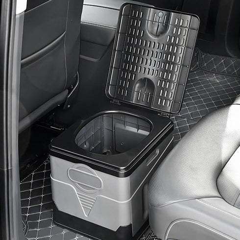 Portable Folding Emergency Car Toilet - Compact Potty for Travel