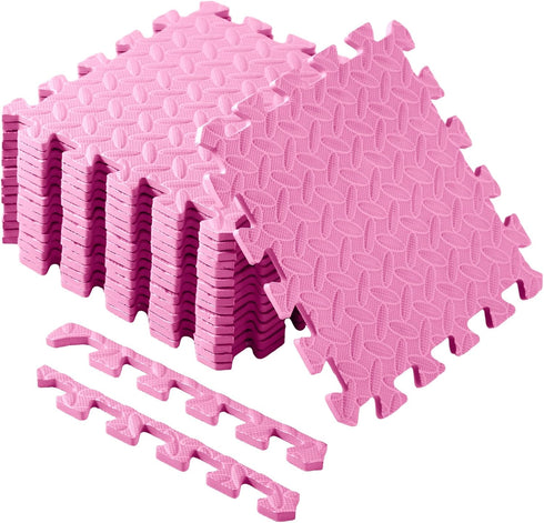 Shihanee Foam Floor Tiles Foam Floor Mats Play Mats Bulk with Borders
