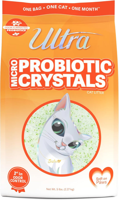 Ultra Probiotic Micro Crystals Cat Litter, 5lb