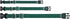 Hyhug Small Dog Collar, Quick-Release Heavy-Duty Nylon Adjustable Collar for Boy & Girl Dogs, Dark Green