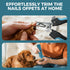 3-Speed Set Trimmer PAPIFEED Dog Nail Grinder with LED Light, Ultra Quiet Electric Nail File for Small Medium Large