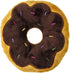 3 Assorted 6 Inch Plush Pet Toy Donuts with Squeakers, Dog Chew Toy