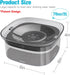 UPSKY 70oz Dog Water Bowl 2L No Spill Dog Bowl Large Capacity Spill Proof Slow Water Feeder, No Splash Dog Bowl Pet Water Dispenser Vehicle Carried Travel Slow Drinking Bowl for Messy Drinkers, Cats
