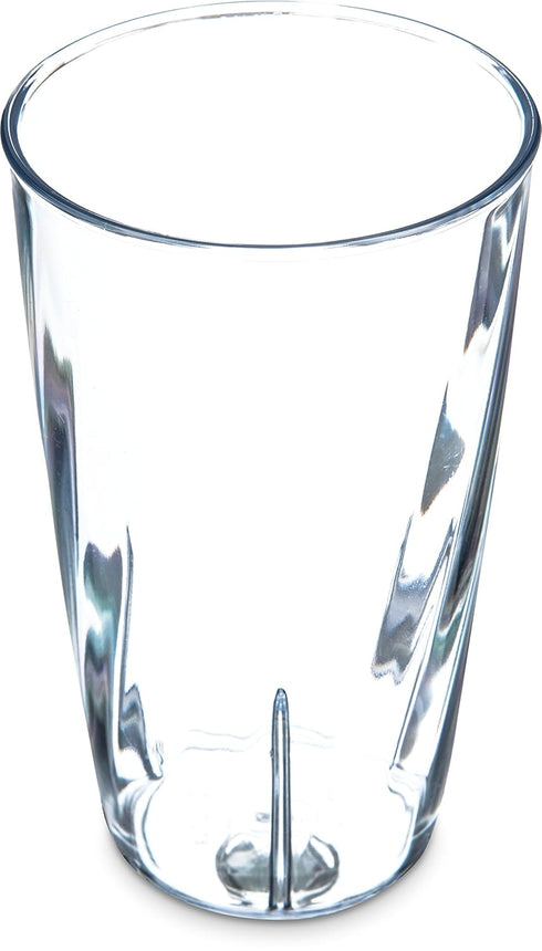 Carlisle FoodService Products Swirl Tumbler, Plastic Cup for Water and Cold Drinks,