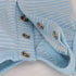 LOPHIPETS Girl Dog Shirts Recovery Suit Pajamas for Small Teacup Dogs, Cambridge Blue Strips/XXS
