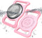 AirTag Holder Dog Collar, Waterproof Protective Apple Air Tag Tracker Cover for Medium to Large Dog Collar