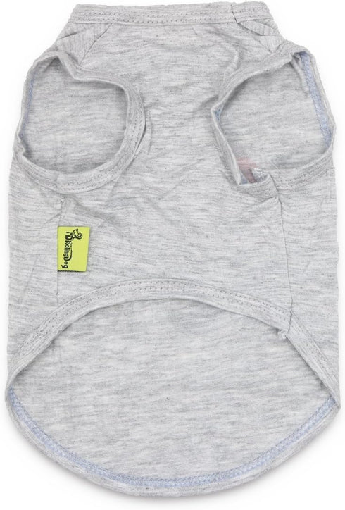 DroolingDog Dog Clothes, I Love My Mom Shirt Dog Costume, XL, Grey