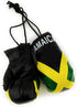 Hanging Car Mirror Mini Boxing Gloves (Jamaica)