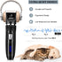 Dog Clippers Grooming Kit, Cordless, Low Noise, Rechargeable, Pet Hair Clippers for Thick Coats, Black