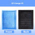 16 Pcs Aquarium Filter Cartridge Compatible with Aqua Tech 20-40/30-60 Gallon Power Filters