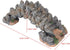 Tnfeeon Aquarium Resin Arch Bridge, Beautiful Decoration for Fish