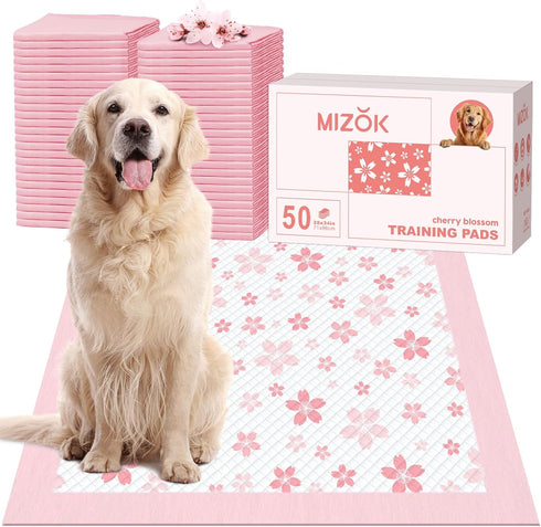 MIZOK Dog Pee Pads Extra Large 28"x34", Potty Pads for Big Dog