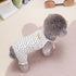 Dog Pajamas Summer Clothes for Small Dogs, Star Strap Puppy Onesie Pjs for Doggie, Beige, XL