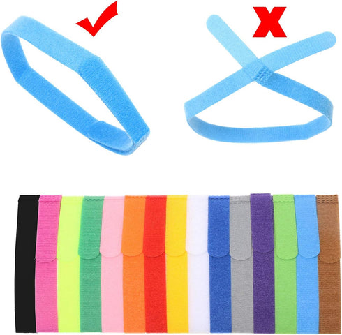 Penta Angel Puppy Whelping Collars - 15Pcs Double-Sided Adjustable ID Collars for Newborn Pet Dogs