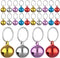 Pet Bells for Dog Cat Collar, 24 Sets of Stainless Steel Anti-Lost Training Bells, Suitable for Pet Pendant Accessories