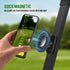 N55 360 Magnetic Golf Cart Phone Holder for MagSafe iPhone, Alloy Phone Mount with Super Strong Magnet, Rotation