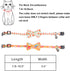 ADOGGYGO 2 Pack Cat Collar with Bow Tie Bell, Breakaway Kitten Collar with Removable Bowtie Carrot Pattern