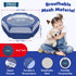 Pettzery (47"x23") Small Animal Playpen with Zippered Top, Portable Waterproof Pet Cage for Kitten, Bunny, Guinea Pig