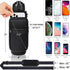 Fimibuke 32 oz 1L Water Bottle with Sleeve - BPA Free Leakproof Sport Large Plastic Motivational Water Bottle