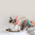 AUEAR 12 Pack Double Sided Fine Tooth Pet Flea Lice Combs for Dogs Cats, Grooming Combs in 6 Colors, Tick Removal Tool