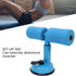 Sit-up Aid Bar for Floor, Portable Adjustable Sit Up Equipment with Foot Holder for Abdominal Muscle Exercise (blue)