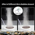 2 Inch Nano Fish Tank Air Stone, Ultra-High Dissolved Oxygen Diffuser for 2-30 Gallon Hydroponics