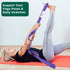 Stretching Strap Yoga Strap for Physical Therapy, Non-Elastic Straps for Stretching, 10 Loops for Pilates, Flexibility