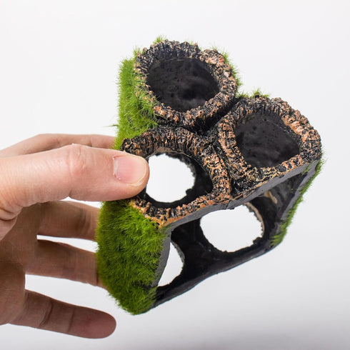Aquarium Décor Resin Fish Tank Decorations, Artificial Tree Trunk Root (C)