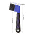 Horse Hoof Pick Brush with Soft Touch Handle, Royal Blue