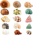 15PCS Natural Hermit Crab Shells, Sea Conch Size 1.6"-3.2", Turbo for Small to Medium Crabs