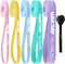 Resistance Bands, Pull Up Bands, Thick Heavy Resistance Band Set with Door Anchor, Elastic Bands for Body Stretching