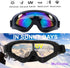 Ski Goggles Pack of 4 - Snowboard Motorcycle Tactical Combat Military Glasses