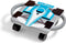 hand2mind Blue Speedway Racer Scooter Board, Floor Scooter Board, Gross Motor Toys,