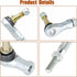 GXYWADY Golf Cart Tie Rod Assembly Replacement for EZGO TXT 2001-Up Gas & Electric Golf Carts 70876-G02