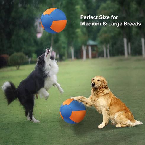 Stcohyz 18'' Herding Ball for Dogs, Durable Waterproof Jolly Ball for Dogs, Dog Training Toy for Medium & Large Breeds