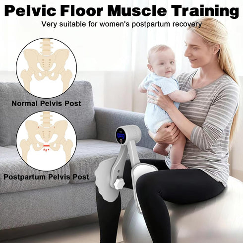 Mukaddar Kegel Exercise Thigh Trainer, Pelvic Floor Exercise Devices, Inner Thigh Exerciser for Women and Men, Kegel