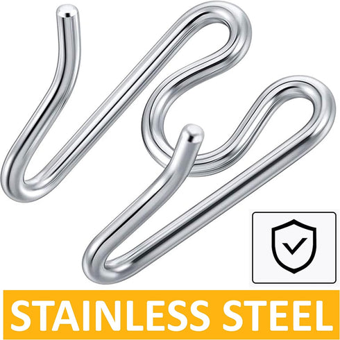 (5 Pack) Stainless Steel Prong Collar Links for H. Sprenger 4.0mm Collar Extra Links, Silver