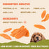 Fiber,10.58 oz Sweet Potato Chews for Dogs, Healthy Dog Training Treats Low Fat, Human Grade Single Ingredient Dried