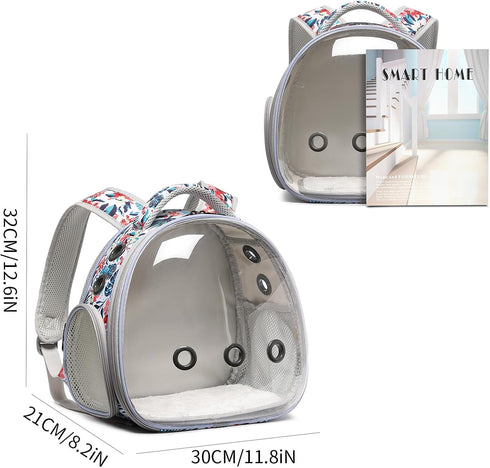 Backpack Portable Travel pet Carrier Hamster Bag Guinea Pig Bird Small Dog cat Turtle Carrier Rabbit Cage Squirrel
