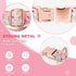 Pink Dog Collar with Bow Tie, Cute Cake Design, Durable and Adjustable, Available in Small Medium Large