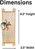 (2-Pack) Hermit Crab Climbing Ladders | Hermit Crab Tank Enrichment Decor | Decoration Accessories Supplies Toys