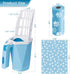 Cat Litter Scooper with Holder, Kitty Litter Scoop with 150 Refill Bags, Portable Cat Poop Scooper