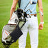 Shappy 3 Pcs Golf Tee Bag, Zipper Golf Ball Clip Pouch Utility Holder with Metal Lobster Claw Clip for Golf Accessories