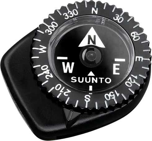 SUUNTO Clipper Compass, Micro Compass Attaches to Strap or Map Edge