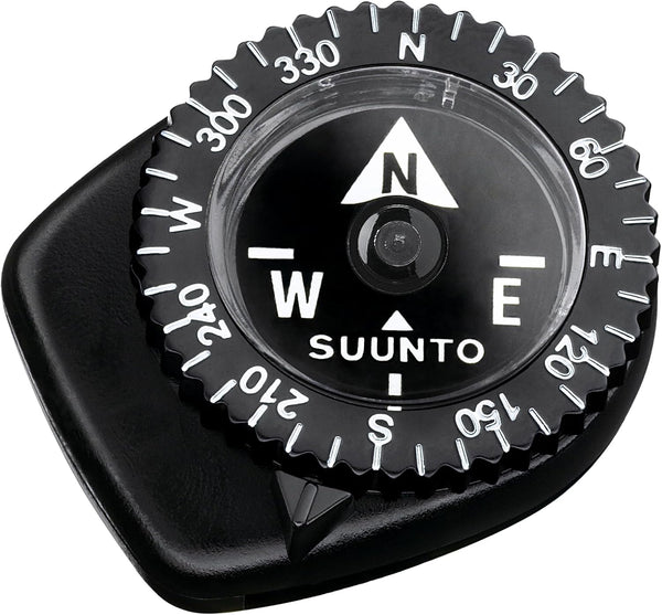SUUNTO Clipper Compass, Micro Compass Attaches to Strap or Map Edge