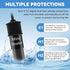 Small Submersible Adjustable Aquarium Heater, Mini Fish Tank Heater 10W with External Temperature Controller