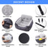 25 lbs, Oiilores Dog Car Seat for Small Dogs, Washable Pet Booster Car Seats with Clip-On Safty Leash, Comfy Deluxe
