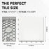 8-Pack (9.4 ACE HOCKEY Dryland Flooring Tiles for Hockey Training - Hockey Tiles sqft) for Shooting, Passing
